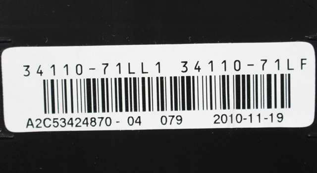 Instrumentpanel til Suzuki Swift 2011-2017 (VDO|A2C53424870-04|34110-71LL1|)