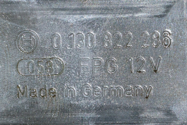 Ruteheis høyre foran til Ford S-Max 2010-2015 (Type I, Fase 2)  (BOSCH|0 130 822 286|)