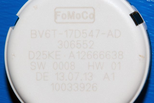 Sensor regnsensor til Ford S-Max 2010-2015 (Type I, Fase 2)  (FORD|BV6T-17D547-AD|)