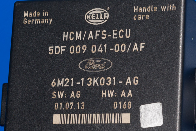 Styreenhet lys (LCM - Light Control Module) til Ford S-Max 2010-2015 (Type I, Fase 2)  (FORD|6M21-13K031-AG|)