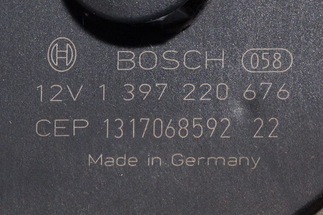 Viskermotor foran høyre til Ford S-Max 2010-2015 (Type I, Fase 2)  (BOSCH|1 397 220 676|)