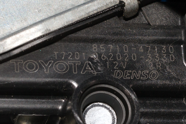 Ruteheis høyre bak til Toyota Prius +7 2012-2020 (Type III) (stasjonsvogn) (stasjonsvogn) (DENSO|062020-3330|85710-47130|)