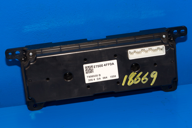 Varmeapparat betjening til Nissan E-NV200 2014-->> (NISSAN|27500-4FF0A|)