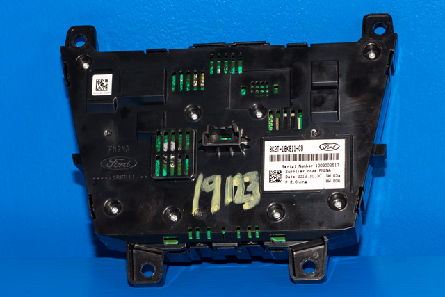 Bilstereo navigasjon betjeningspanel til Ford Transit Custom 2013-2023 (Type I) (FORD|BK2T-18K811-CB|)