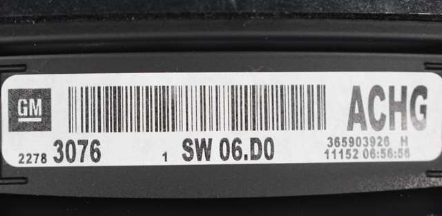 Instrumentpanel til Opel Insignia A 2009-2014  (GM|22 783 076|)