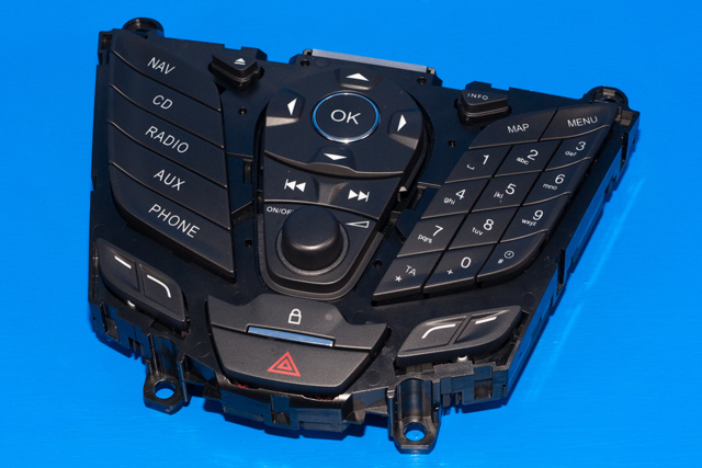 Bilstereo navigasjon betjeningspanel til Ford Kuga, 2013-2019  (FORD|DV4T-18K811-DB)