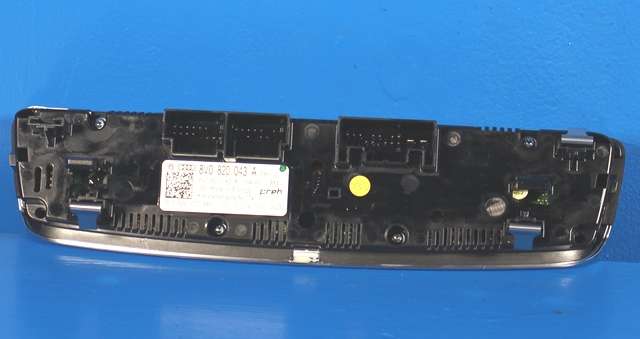 Varmeapparat betjening til Audi A3 2012-2016 (Type III, Fase 1) (VAG|8V0 820 043 A|)