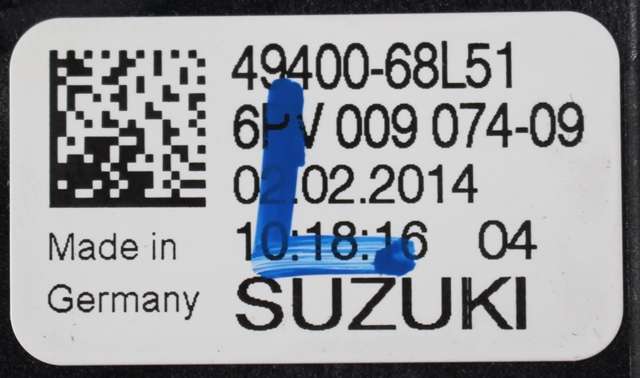 Pedal gass til Suzuki SX4 S-CROSS 2013-->> (Type II) (HELLA|6PV 009 074-09|49400-68L51|)