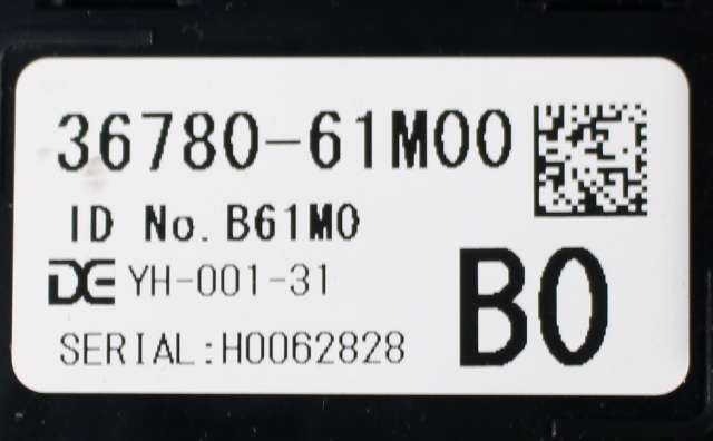 Styreenhet comfort (BCM) til Suzuki SX4 S-CROSS 2013-->> (Type II) (SUZUKI|36780-61M00|)