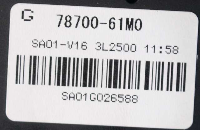 Takluke motor til Suzuki SX4 S-CROSS 2013-->> (Type II)  (SUZUKI|78700-61M0|)
