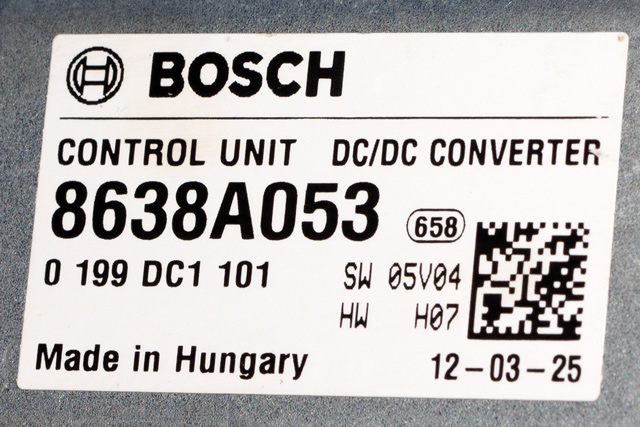 Styreenhet diverse til Citroën C4, Aircross 2012-2017 (BOSCH|0 199 DC1 101|8638A053|)