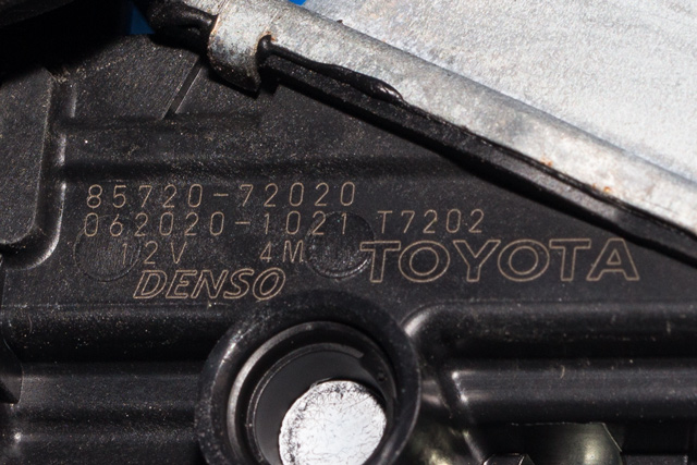Ruteheis venstre bak til Toyota Prius 2009-2016 (Type III) (COMBI) (COMBI) (DENSO|062020-1021|85720-72020|)