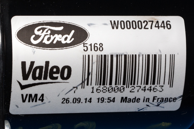 Viskermotor foran venstre til Ford Kuga 2013-2019 (FORD|CV44-17504-BD|)