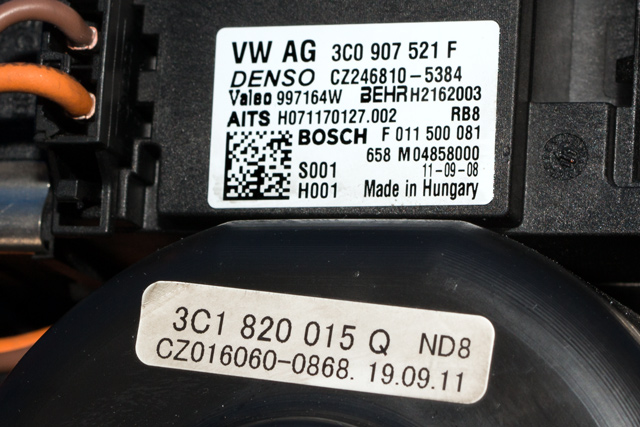 Varmeapparat motor til Škoda Yeti 2009-2013 (Fase 1)  (VAG|3C1 820 015 Q|)