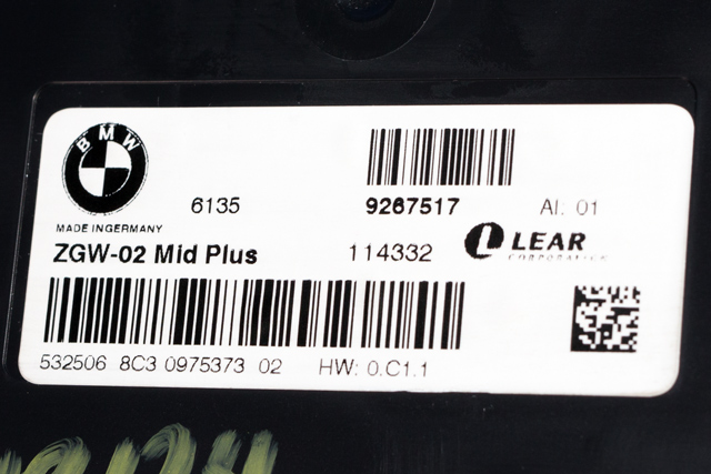 Styreenhet diverse til BMW X3 2010-2017 (F25) (F25) (BMW|61.35-9 267 517|)