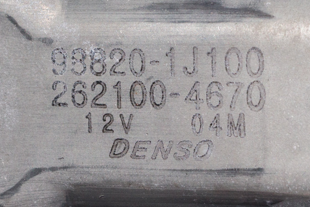 Ruteheis høyre foran til Hyundai i20 2009-2014 (Type I)  (DENSO|262100-4670|98820-1J100|)