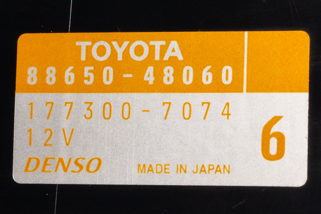 Styreenhet klima/aircondition til Lexus RX 2003-2009 (Type II) (XU30) (XU30) (DENSO|177300-7074|88650-48060|)