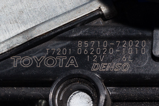 Ruteheis høyre bak til Toyota Prius 2009-2016 (Type III) (COMBI) (COMBI) (DENSO|062020-1010|85710-72020|)