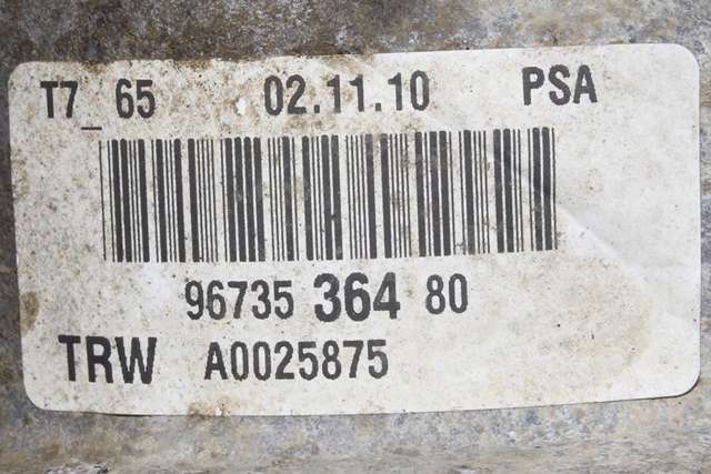 Servo pumpe elektrisk til Citroën Berlingo 2008-2015 (Type II, Fase 1)  (CITROEN|96 735364 80|)