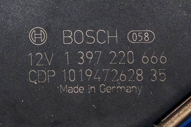 Viskermotor frontrute komplett m/overføring til Mercedes E-Klasse 2009-2013 (Fase 1) (W212) (W212) (BOSCH|1 397 220 666|)