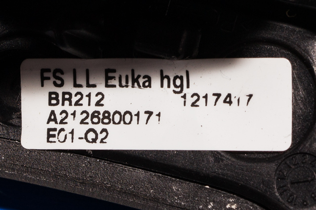Dashbord friskluftdyse venstre til Mercedes E-Klasse 2009-2013 (Fase 1) (W212) (W212) (MERCEDES|A 212 680 01 71|)