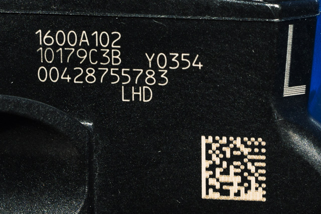 Pedal gass til Mitsubishi Outlander 2010-2012 (Type II, Fase 2) (MITSUBISHI|1600A102|)