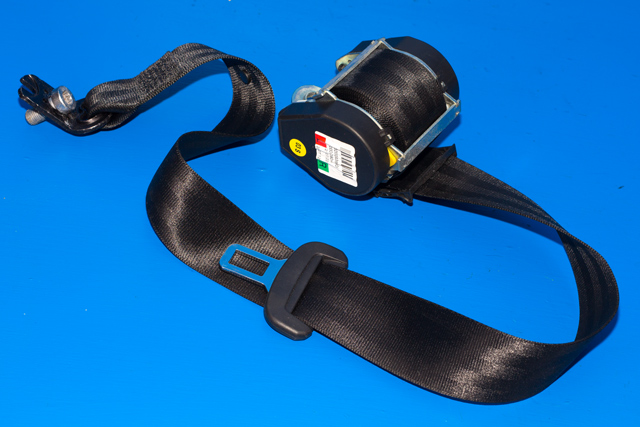 Seat Belt, Rear Right til Audi A3, 2012-2016 (Type III, Fase 1)  