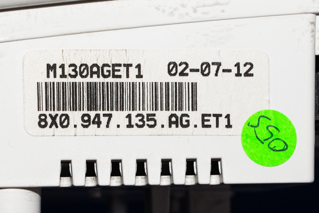 Taklyspanel til Audi A3 2012-2016 (Type III, Fase 1) (VAG|8X0 947 135 AG|)