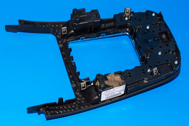 Bilstereo navigasjon betjeningspanel til Audi A4 2007-2014 (Type IV) (B8) (B8) (VAG|8T0 919 609 WFX|)