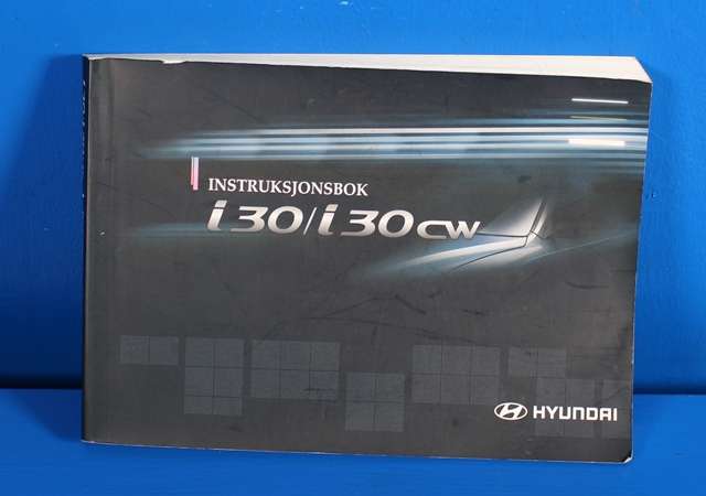 Instruksjonsbok til Hyundai i30 2007-2012 (Type I)