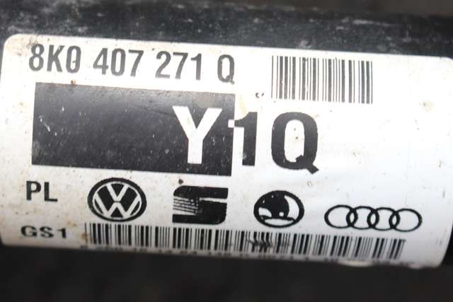 Drivaksel høyre foran, diesel/automat til Audi A4 2007-2014 (Type IV) (B8) (B8) (VAG|8K0 407 271 Q|)