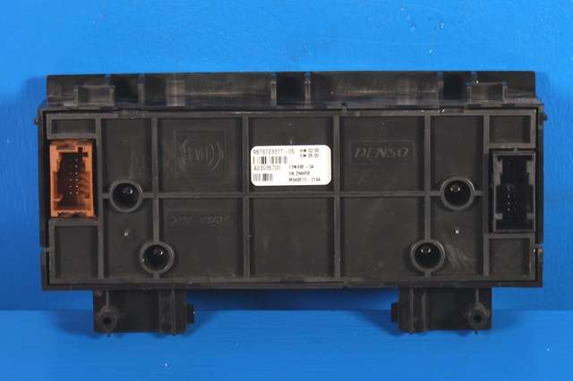 Varmeapparat betjening til Peugeot Partner 2008-2015 (Type II, Fase 1) (PEUGEOT|96 787233 77-05|)