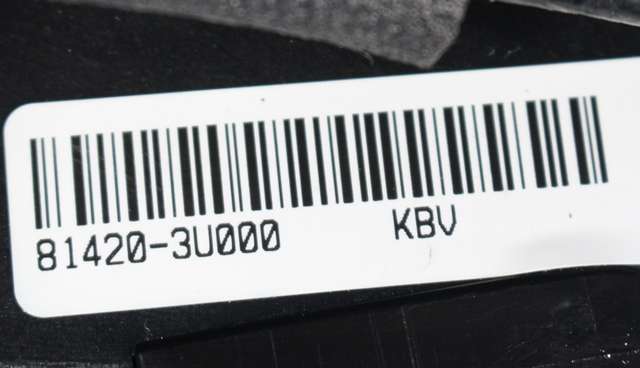 Låsekasse høyre bak til Kia Sportage 2010-2016 (Type III)  (KIA|81420-3U000|)