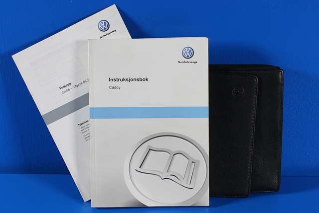 Instruksjonsbok til VW Caddy, 2010-2015 (Type III, Fase 2)  
