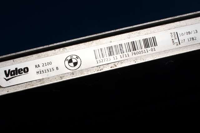 Radiator (automat gir) til BMW i3 2013-2022 (VALEO|M151515 B|17.11-7 600 511|)