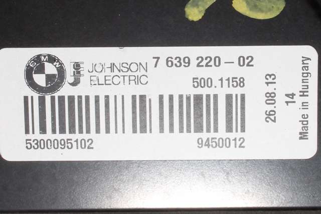 Kjølevifte til BMW i3 2013-2022 (BMW|7 639 220|)