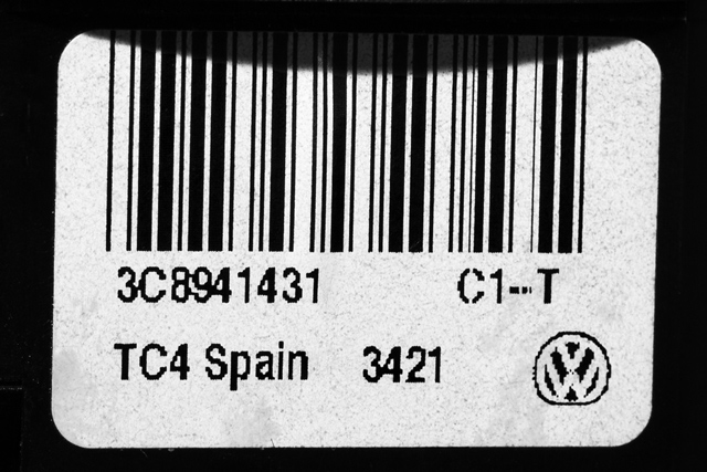 Bryter lys til VW Golf VI 2008-2012  (VAG|3C8 941 431|)