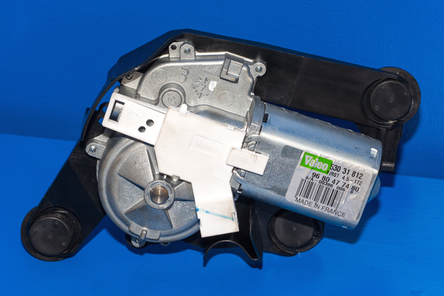 Viskermotor bakrute til Peugeot 308 2007-2011 (Type I, Fase 1) (VALEO|530 31 812|96 804774 80|)
