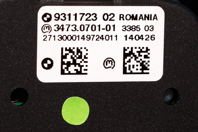 Bryter lys til BMW i3 2013-2022 (BMW|9 311 723|)