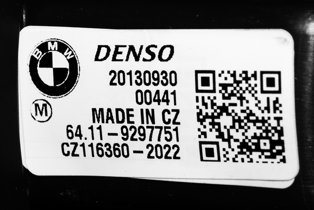 Varmeapparat motor til BMW i3 2013-2022 (DENSO|116360-2022|64.11-9 297 751|)
