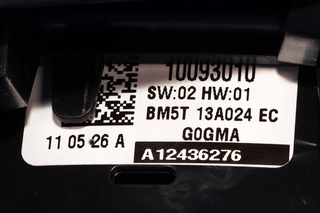 Bryter lys til Ford Focus 2011-2014 (Type III, Fase 1) (FORD|BM5T-13A024-EC|)