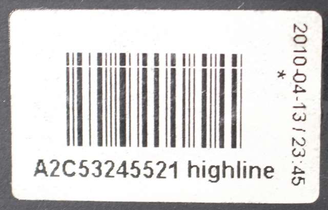 Instrumentpanel til Toyota Auris 2010-2012 (Type I, Fase 2) (VDO|A2C53245521|83800-0ZC80-C|)