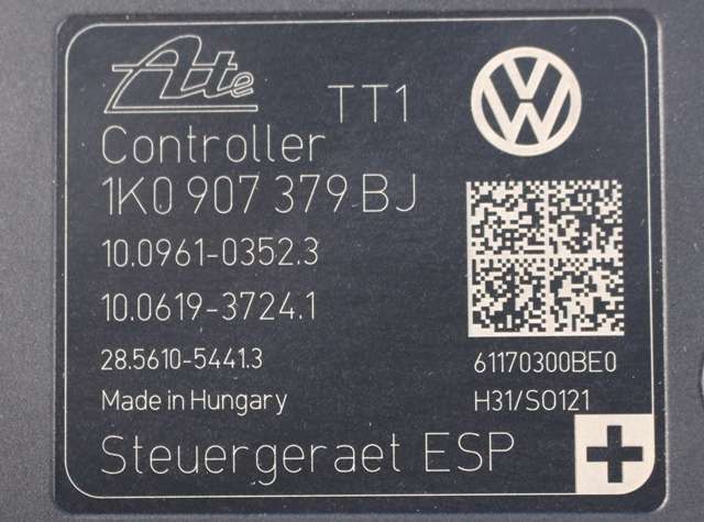 ABS sentral til Škoda Yeti 2009-2013 (Fase 1)  (VAG|1K0 614 517 DM|)