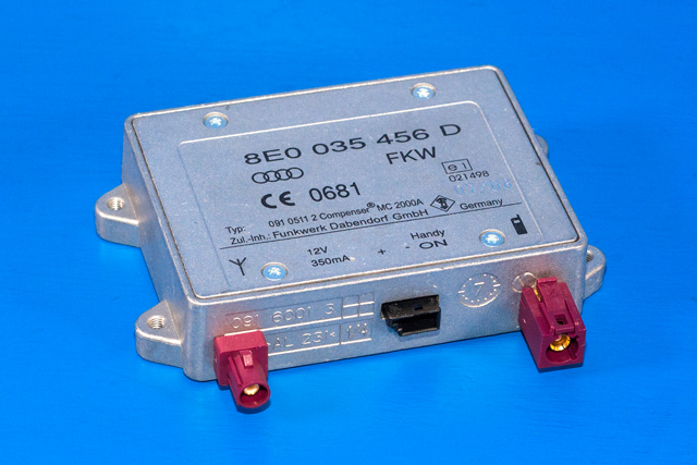 Antenne forsterker til Audi A5, 2007-2016 (Type I)  (VAG|8E0 035 456 D)