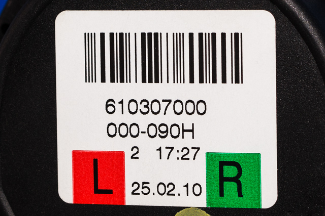 Sikkerhetsbelte bak venstre til Audi A4 2007-2014 (Type IV) (B8) (B8)