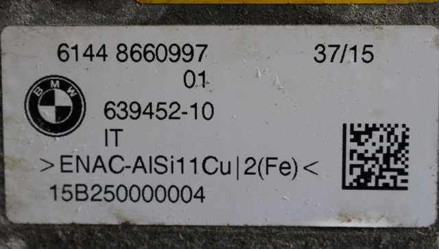 Batterilader (OBC - On Board Charger) til BMW i3 2013-2022  (BMW|61.44-8 660 997|)