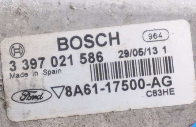 Viskermotor frontrute komplett m/overføring til Ford Fiesta 2013-2017 (Type VI, Fase 2) (FORD|8A61-17500-AG|)