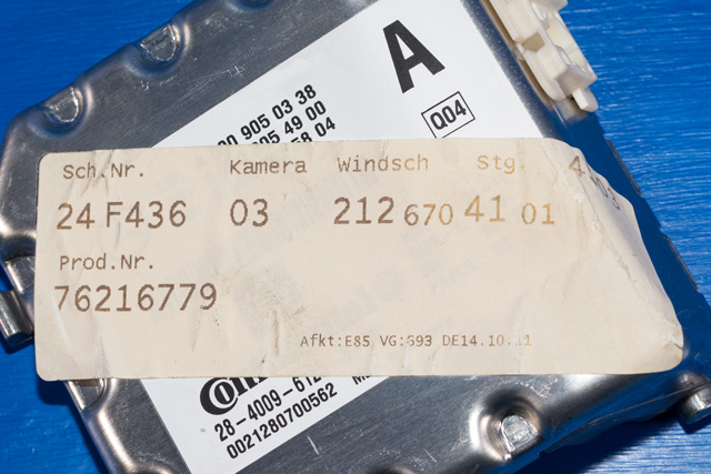 Kamera til Mercedes E-Klasse 2009-2013 (Fase 1) (W212) (W212) (MERCEDES|A 000 905 03 38|)