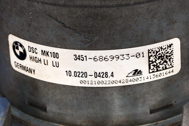 ABS sentral til BMW i3 2013-2022 (BMW|34.51-6 869 933|6 869 934|)