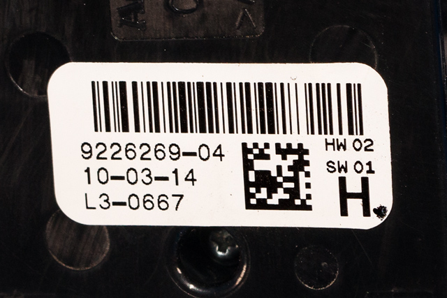 Bryter ruteheis førerdørspanel til BMW i3 2013-2022 (BMW|9 226 269|)